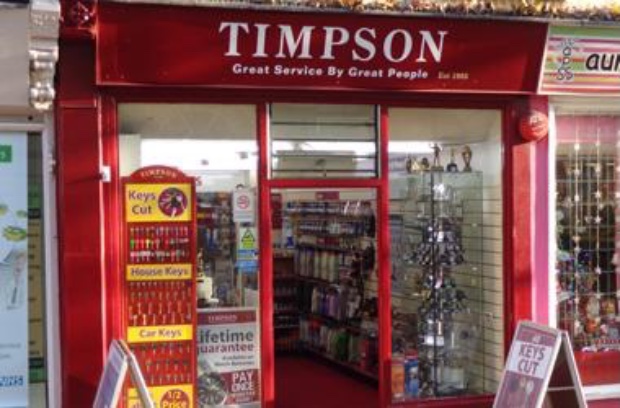 Timpson shopfront