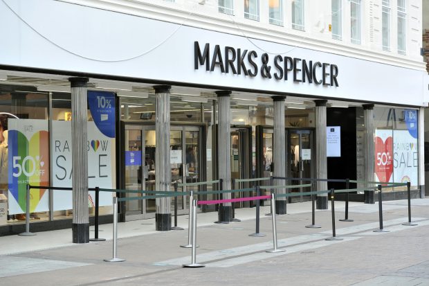 Marks & Spencer store exterior