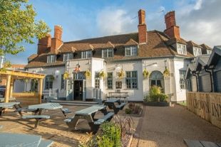 Exterior of Sizzling Pub